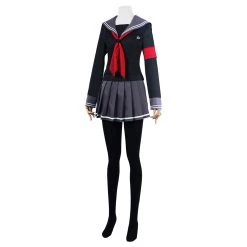 NewCosplay Super Danganronpa 2: Goodbye Desperate Academy-Peko Pekoyama School Uniform Dress Outfits Halloween Carnival Suit Cosplay Costume