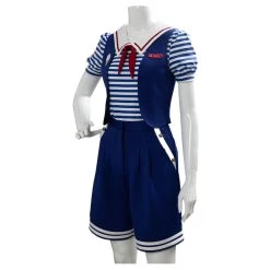 NewCosplay Stranger Things 3 Scoops Ahoy Robin Cosplay Costume Adult 24 NewCosplay Stranger Things 3 Scoops Ahoy Robin Cosplay Costume Adult