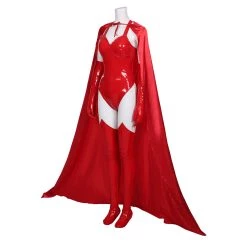 NewCosplay New Arrivals WandaVision2020- Sexy Scarlet Witch Wanda Maximoff Women Outfit Halloween Carnival Costume Cosplay Costume