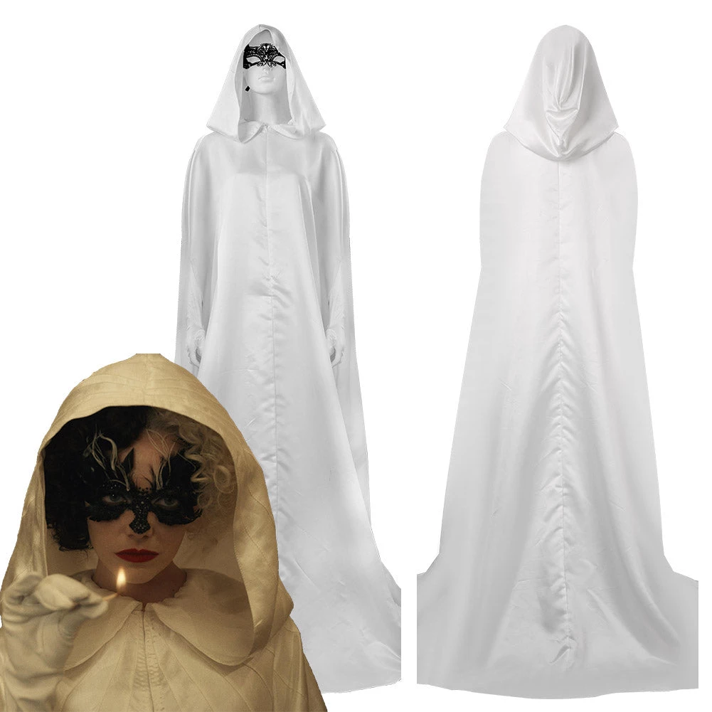 NewCosplay New Arrivals Cruella Cloak Halloween Carnival Party Suit Cosplay Costume 3 NewCosplay New Arrivals Cruella Cloak Halloween Carnival Party Suit Cosplay Costume