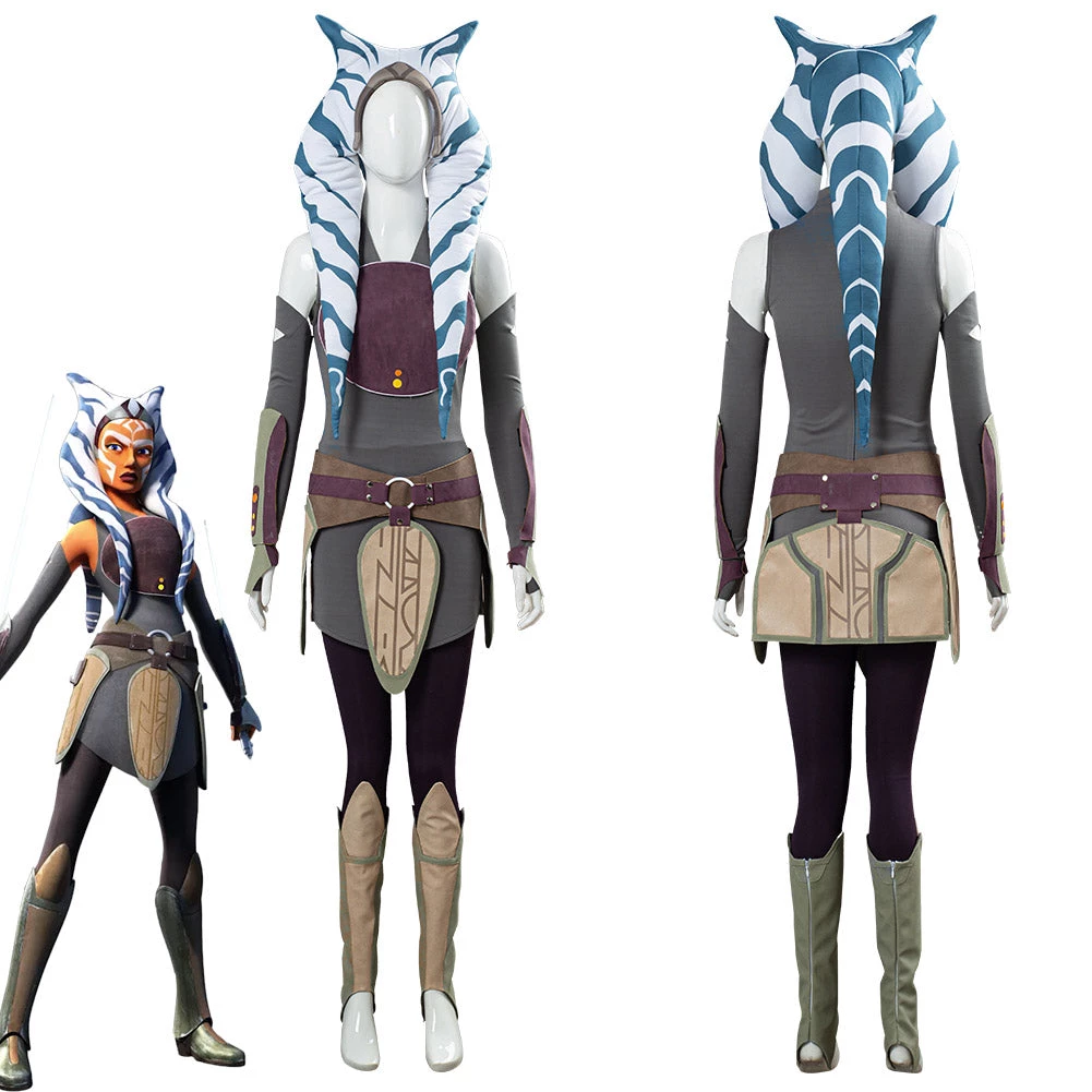 NewCosplay Star Wars Rebels Ahsoka Tano Women Dress Outfit Halloween Carnival Costume Cosplay Costume New Arrivals 3 NewCosplay Star Wars Rebels Ahsoka Tano Women Dress Outfit Halloween Carnival Costume Cosplay Costume New Arrivals