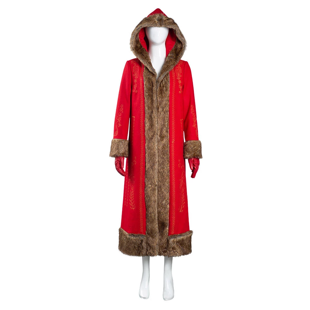 NewCosplay New Arrivals The Christmas Chronicles 2 Mrs. Claus Women Coat Halloween Carnival Suit Cosplay Costume 7 NewCosplay New Arrivals The Christmas Chronicles 2 Mrs. Claus Women Coat Halloween Carnival Suit Cosplay Costume