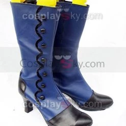 NewCosplay Black Butler Ciel Cosplay Boots Shoes Blue New Arrivals