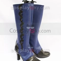 NewCosplay Black Butler Ciel Cosplay Boots Shoes Blue New Arrivals