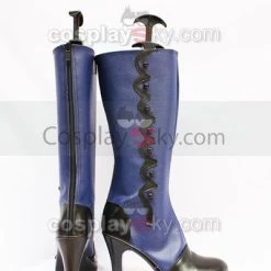 NewCosplay Black Butler Ciel Cosplay Boots Shoes Blue New Arrivals