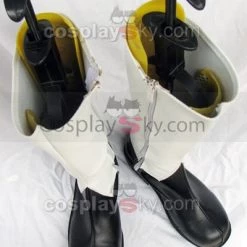 NewCosplay Black Butler Ciel Cosplay Boots White