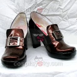 NewCosplay Black Butler Ciel Cosplay Shoes Brwon Custom-Made