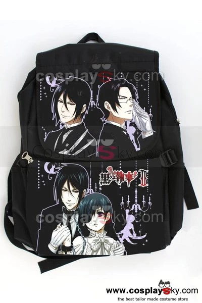 NewCosplay New Arrivals Black Butler Kuroshitsuji Backpack Shoulders Bag 4 NewCosplay New Arrivals Black Butler Kuroshitsuji Backpack Shoulders Bag