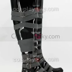 NewCosplay Black Butler Undertaker Cosplay Boots Shoes
