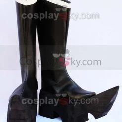 NewCosplay Black Golden Saw Cosplay Boots Shoes Custom Made