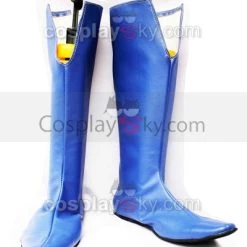 NewCosplay Bleach Soul Cosplay Boots Shoes-Blue