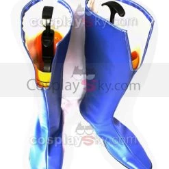 NewCosplay Bleach Soul Cosplay Boots Shoes-Blue
