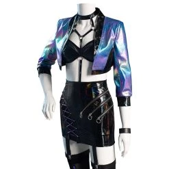 NewCosplay League Of Legends LOL KDA Agony‘s Embrace Evelynn Women Skirt Outfits Halloween Carnival Suit Cosplay Costume