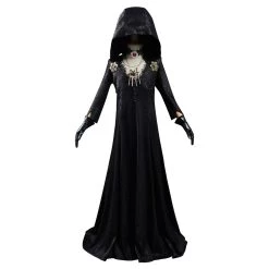 NewCosplay Resident Evil Village Bela Dimitrescu Vampire Lady Bela Dimitrescu Dress Outfits Kids Children Halloween Carnival Suit Cosplay Costume