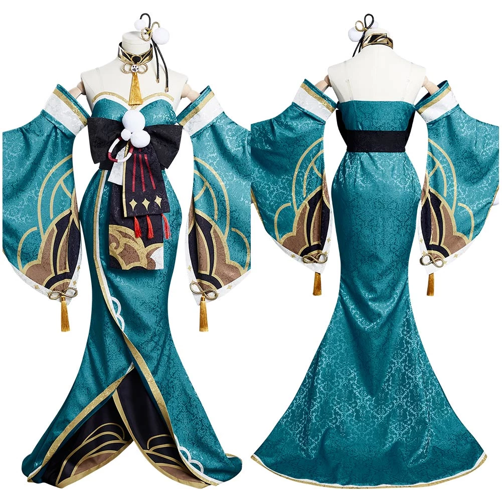 NewCosplay New Arrivals Genshin Impact Ms Hina/Gorou Outfits Halloween Carnival Suit Cosplay Costume 3 NewCosplay New Arrivals Genshin Impact Ms Hina/Gorou Outfits Halloween Carnival Suit Cosplay Costume