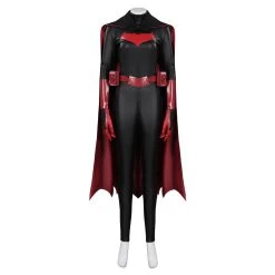NewCosplay Catwoman: Hunted - Batwoman Cosplay Costume Jumpsuit Cloak Outfits Halloween Carnival Suit New Arrivals