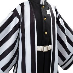 NewCosplay Anime Demon Slayer Kimetsu No Yaiba Iguro Obanai Uniform Outfit Cosplay Costume For Kids Children New Arrivals