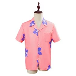 NewCosplay Anime Great Pretender Laurent Thierry Men Short Sleeve Shirt Halloween Carnival Costume Cosplay Costume New Arrivals