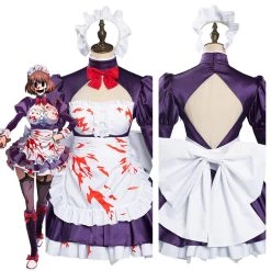 NewCosplay New Arrivals Anime High-Rise Invasion Maid-fuku Kamen Maid Dress Outfits Cosplay Costume