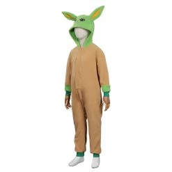 NewCosplay New Arrivals Baby Yoda Jumpsuit Sleepwear Pajams Outfits Halloween Cosplay Costume For Kids Children 15 NewCosplay New Arrivals Baby Yoda Jumpsuit Sleepwear Pajams Outfits Halloween Cosplay Costume For Kids Children