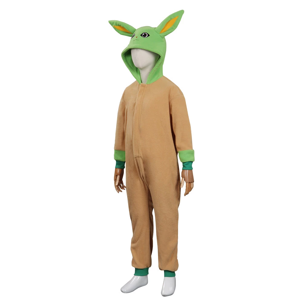NewCosplay New Arrivals Baby Yoda Jumpsuit Sleepwear Pajams Outfits Halloween Cosplay Costume For Kids Children 7 NewCosplay New Arrivals Baby Yoda Jumpsuit Sleepwear Pajams Outfits Halloween Cosplay Costume For Kids Children