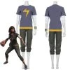 NewCosplay Avengers-Ms. Marvel Kamala Khan Outfits Halloween Carnival Suit Cosplay Costume