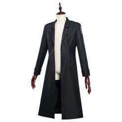 NewCosplay Attack On Titan Levi·Ackerman Coat Halloween Carnival Suit Cosplay Costume