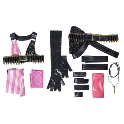 NewCosplay LoL Jinx League Of Legends Skin Outfits Halloween Carnival Suit Cosplay Costume 21 NewCosplay LoL Jinx League Of Legends Skin Outfits Halloween Carnival Suit Cosplay Costume