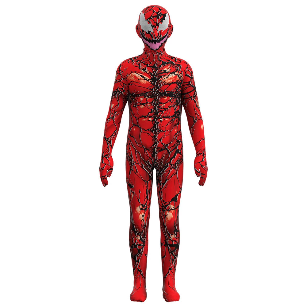 NewCosplay New Arrivals Venom: Let There Be Carnage Carnage Kids Children Halloween 2021 Cosplay Costume 3 NewCosplay New Arrivals Venom: Let There Be Carnage Carnage Kids Children Halloween 2021 Cosplay Costume