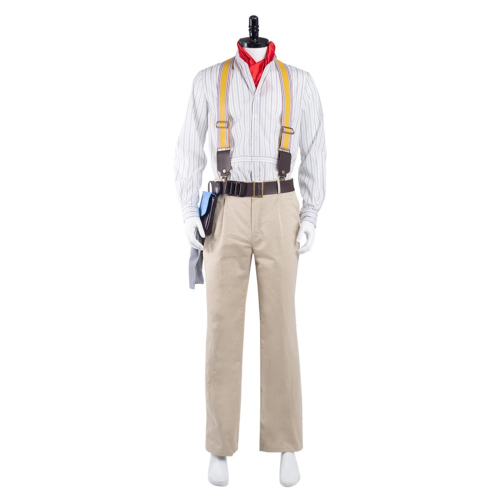 NewCosplay New Arrivals Jungle Cruise Frank Wolff Shirt Pants Outfits Halloween Carnival Suit Cosplay Costume 4 NewCosplay New Arrivals Jungle Cruise Frank Wolff Shirt Pants Outfits Halloween Carnival Suit Cosplay Costume
