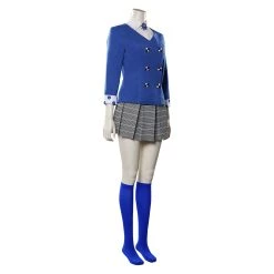 NewCosplay Heathers The Musical-Veronica Sawyer Uniform Skirt Outfits Halloween Carnival Costume Cosplay Costume