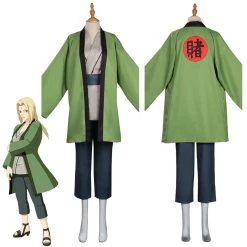 NewCosplay Naruto Tsunade Fifth Hokage Cosplay Costume Kimono Outfits Halloween Carnival Suit