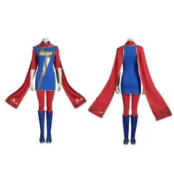 NewCosplay Marvel‘s Avengers-Ms. Marvel (Kamala Khan) Women Uniform Outfits Halloween Carnival Suit Cosplay Costume