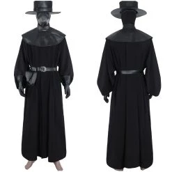 NewCosplay New Arrivals Plague Doctor Steampunk Medieval Adult Uniform Outfit Halloween Carnival Suit Cosplay Costume
