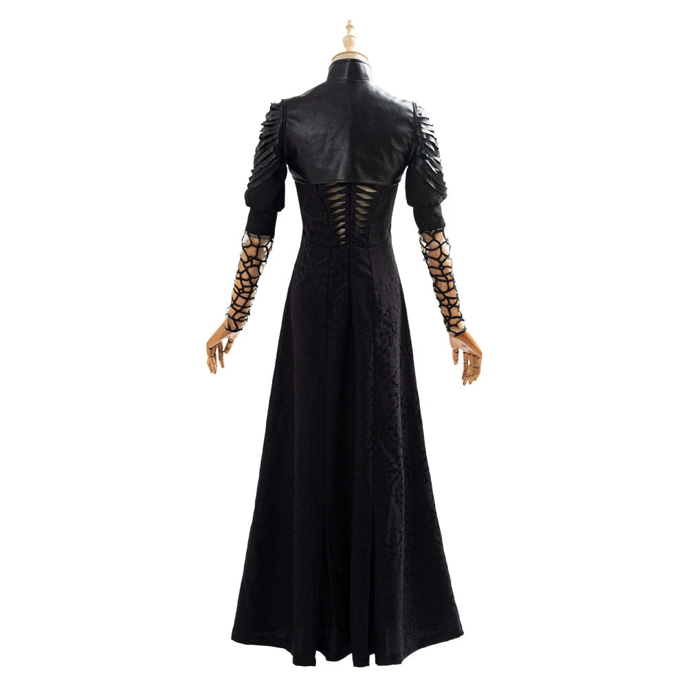 NewCosplay New Arrivals The Witcher Yennefer Party Black Long Dress Cosplay Costume 7 NewCosplay New Arrivals The Witcher Yennefer Party Black Long Dress Cosplay Costume