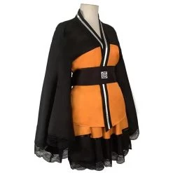 NewCosplay Uzumaki Naruto Kimono Halloween Carnival Suit Cosplay Costume Anime Costume
