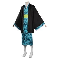 NewCosplay Demon Slayer Uzui Tengen Kimono Outfits Halloween Carnival Suit Cosplay Costume