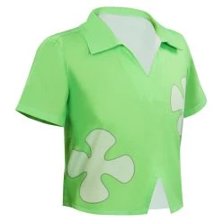 NewCosplay The Patrick Star Show Patrick Star Kids Children Short Sleeve Shirt Cosplay Costume