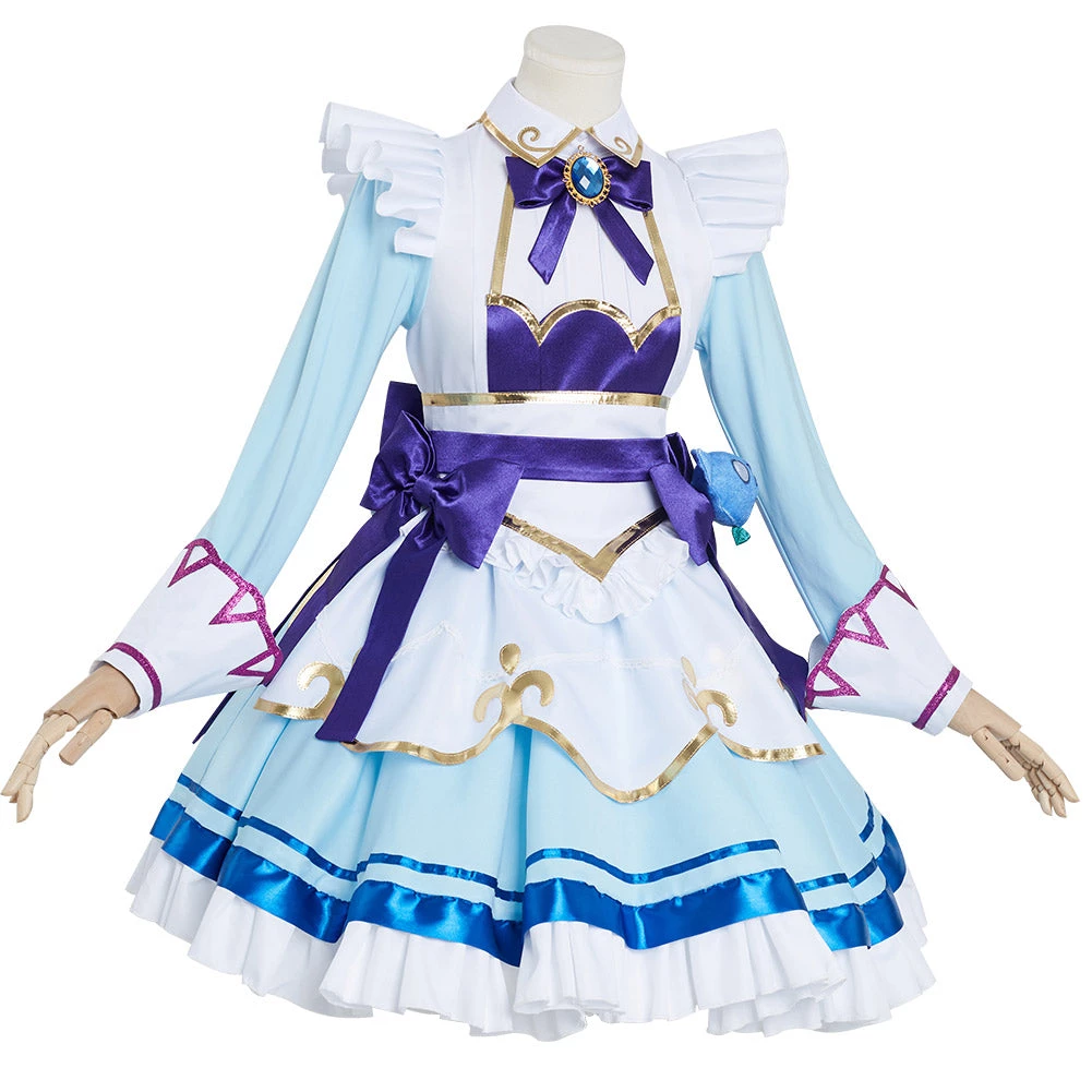 NewCosplay LoL League Of Legends Gwen Cafe Maid Dress Halloween Carnival Cosplay Costume New Arrivals 7 NewCosplay LoL League Of Legends Gwen Cafe Maid Dress Halloween Carnival Cosplay Costume New Arrivals
