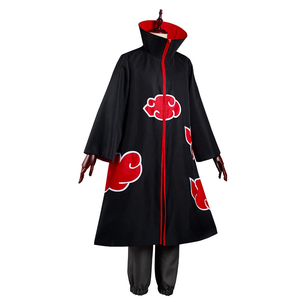 NewCosplay Naruto Akatsuki Uchiha Itachi Pants Top Outfits Halloween Carnival Suit Cosplay Costume New Arrivals 7 NewCosplay Naruto Akatsuki Uchiha Itachi Pants Top Outfits Halloween Carnival Suit Cosplay Costume New Arrivals