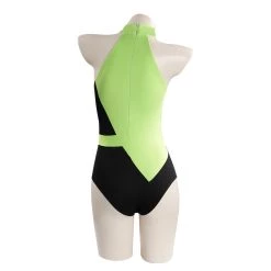 NewCosplay New Arrivals Kim Possible Shego Adult Swimwear Outfits Halloween Carnival Suit Cosplay Costume