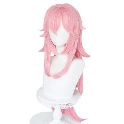 NewCosplay Genshin Impact - Yae Miko Heat Resistant Synthetic Hair Carnival Halloween Party Props Cosplay Wig