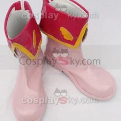 NewCosplay New Arrivals Card Captor Sakura Cosplay Shoes Boots Pink