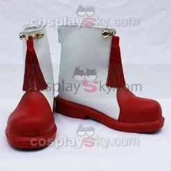 NewCosplay Card Captor Sakura Cosplay Shoes Boots Red