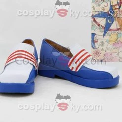 NewCosplay Cardcaptor Sakura Sakura Kinomoto Navy Cosplay Shoes