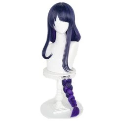 NewCosplay Genshin Impact - Baal Heat Resistant Synthetic Hair Carnival Halloween Party Props Cosplay Wig New Arrivals