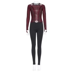 NewCosplay Doctor Strange Scarlet Witch Uniform Outfits Halloween Carnival Suit Cosplay Costume