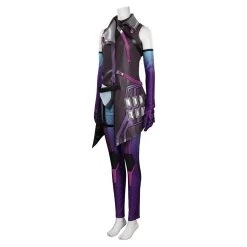 NewCosplay OW Overwatch Sombra Olivia·Colomar Halloween Carnival Suit Cosplay Costume 16 NewCosplay OW Overwatch Sombra Olivia·Colomar Halloween Carnival Suit Cosplay Costume
