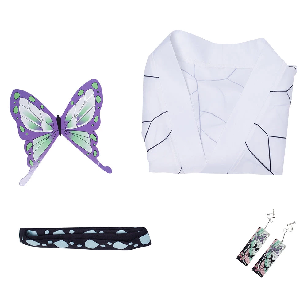 NewCosplay Demon Slayer Kimetsu No Yaiba Kochou Shinobu Cloak Halloween Cosplay Costume 13 NewCosplay Demon Slayer Kimetsu No Yaiba Kochou Shinobu Cloak Halloween Cosplay Costume