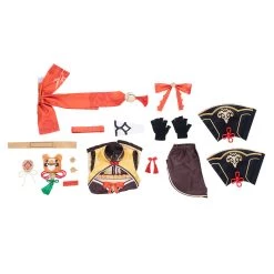 NewCosplay New Arrivals Game Genshin Impact Xiangling Outfits Halloween Carnival Costume Cosplay Costume